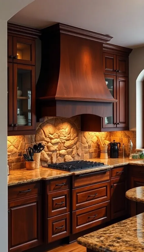 stone backsplash