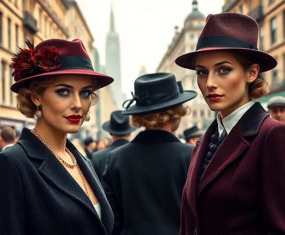 men's 1920's hats