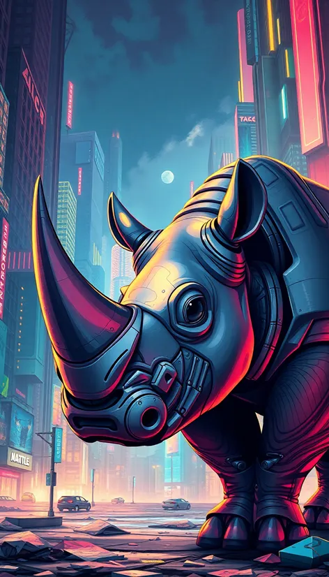 humanoid rhino