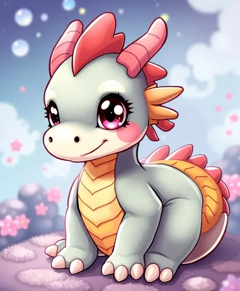 cute anime dragon