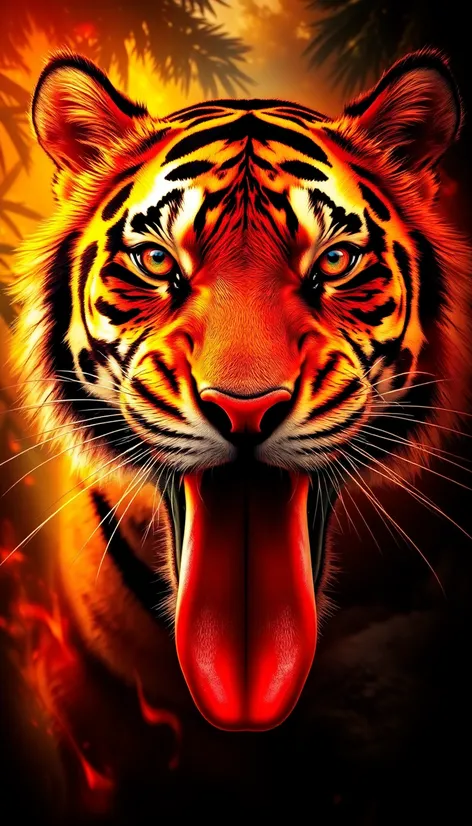 tongue of the tiger