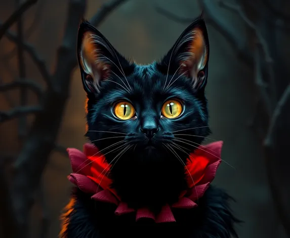 black cat halloween costume