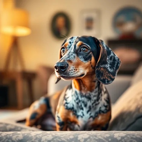 dachshund dog dapple