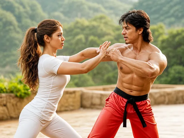 Nayanthara kicking shahrukh khan