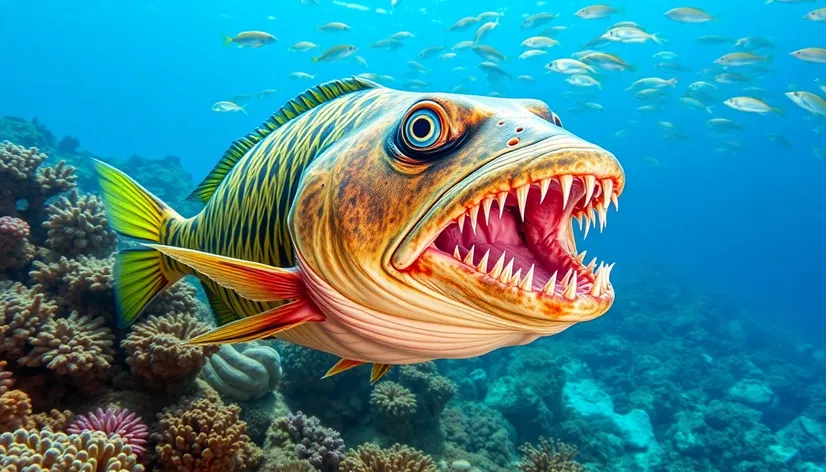 fish with big teeth