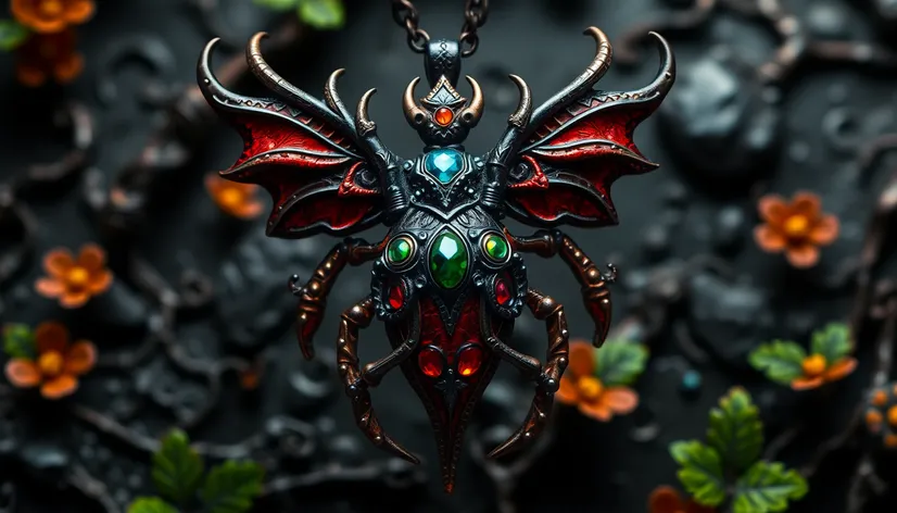 vinegaroon pendant