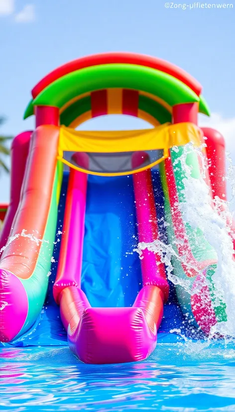 inflatable.water slide