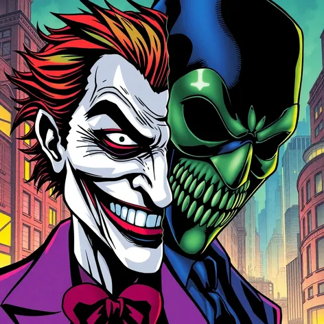 joker and the mask