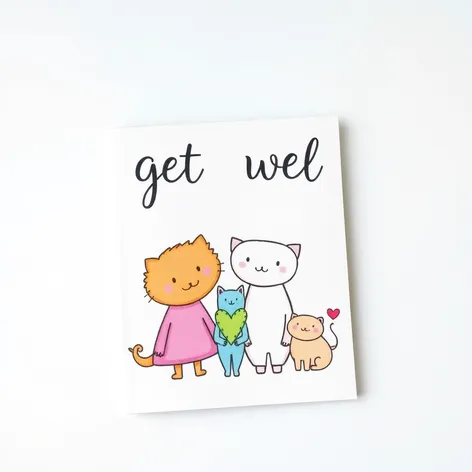 get better soon card