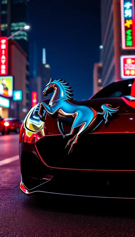 horse logo car