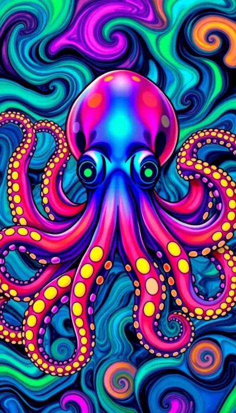 psychedelic octopus