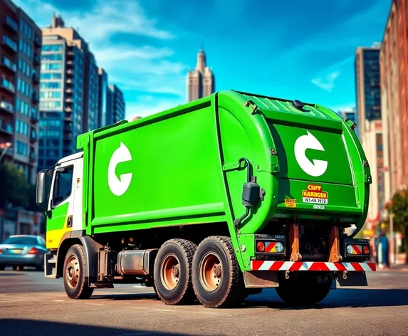 waste management garbage truck