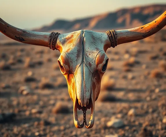 longhorn bull skull