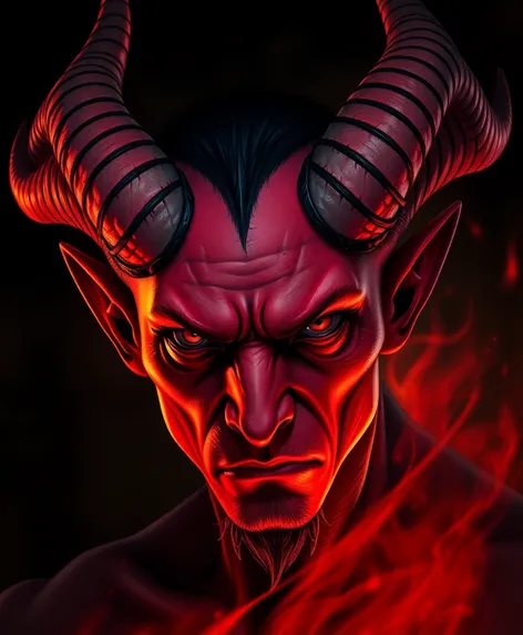 tiefling portrait