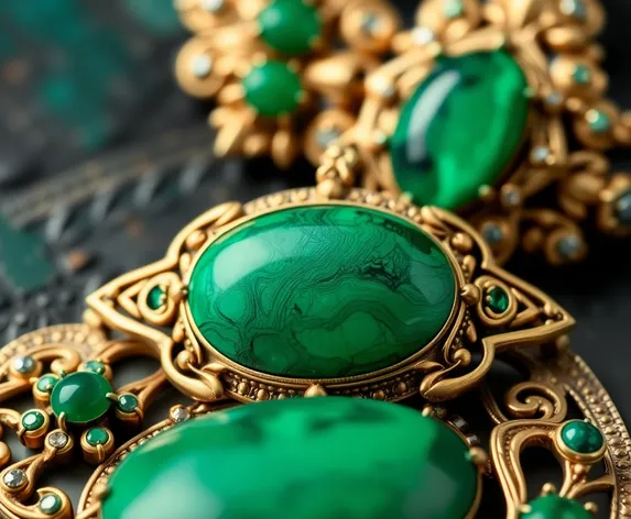 malachite jewelry