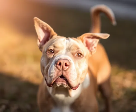 adorable pitbull