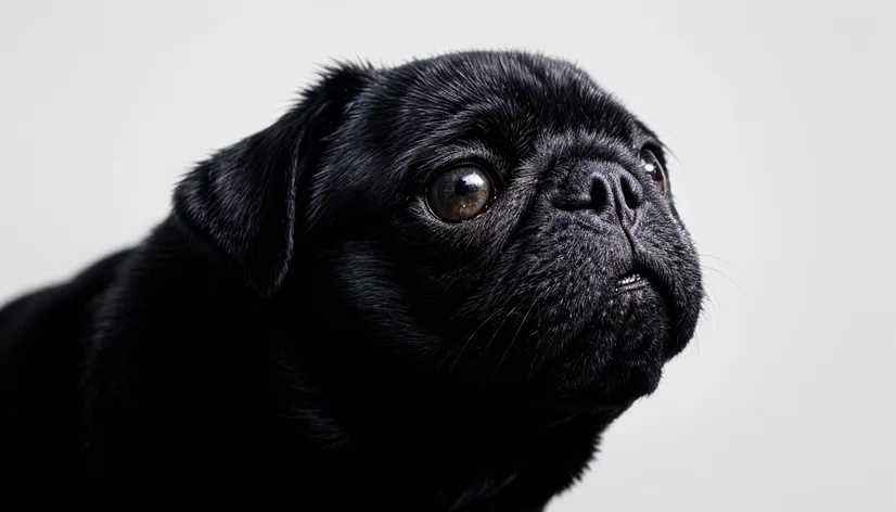 black pug