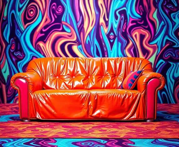 plastic cover couch 80s