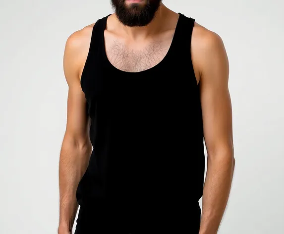 tank top black mens