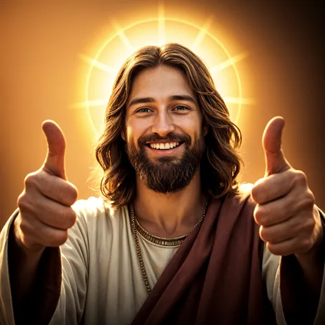 thumbs up jesus