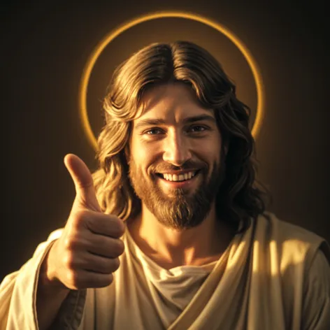 thumbs up jesus