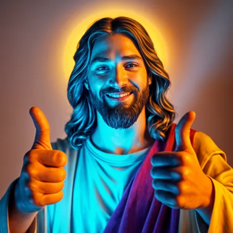 thumbs up jesus