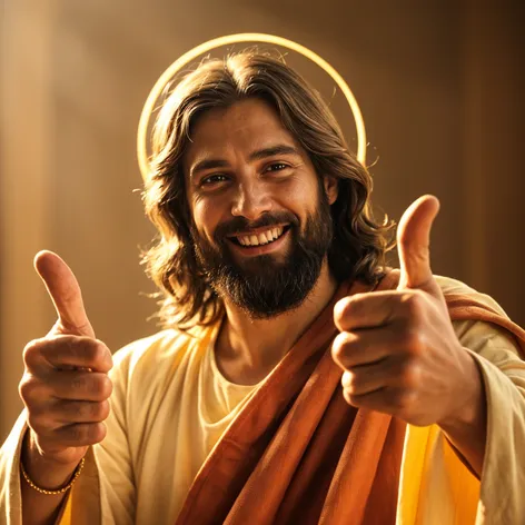 thumbs up jesus