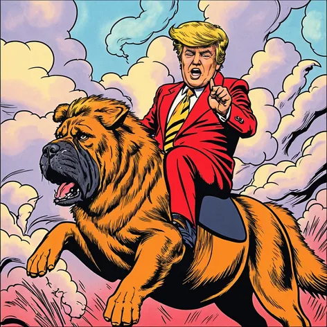 Donald Trump riding English