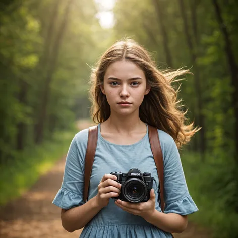 a teen girl