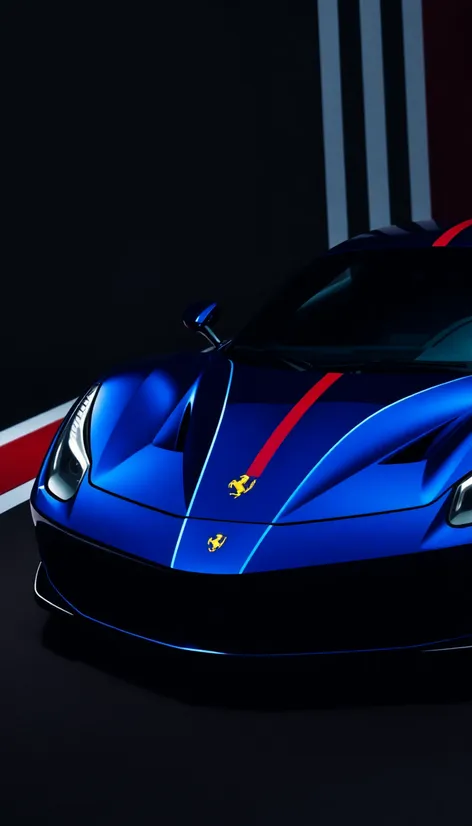 ferrari navy blue