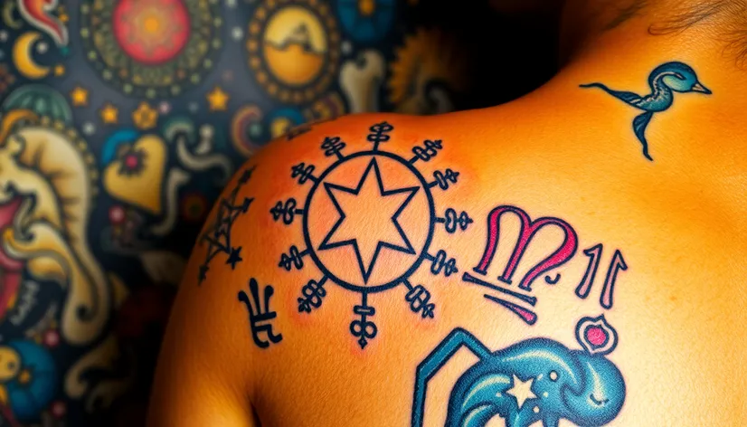 tattoos horoscope symbols