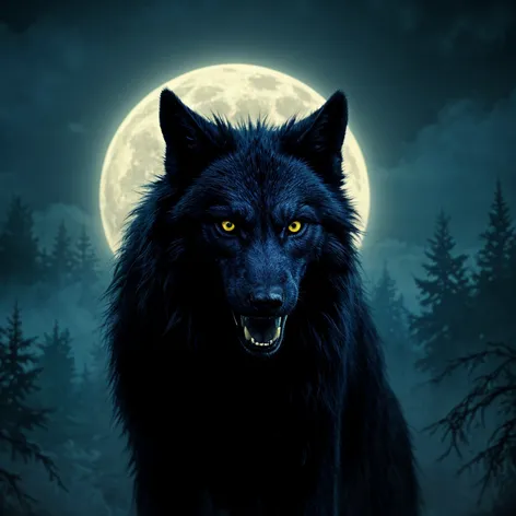 blue werewolf