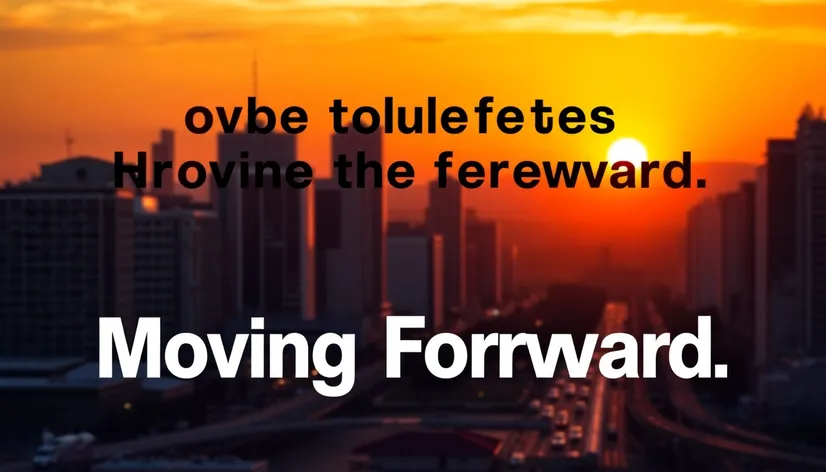 quotes about moving forward