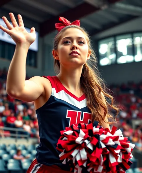 hypnotized cheerleader