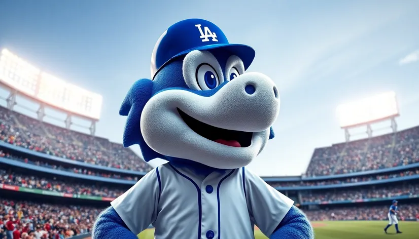 la dodgers mascot