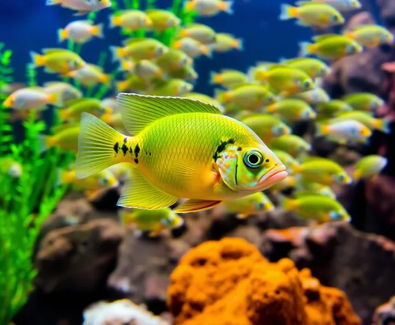 cichlids green terror