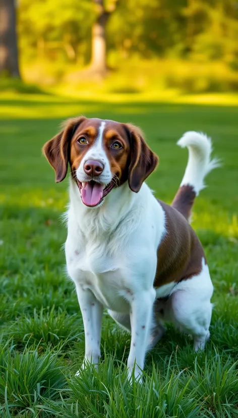 pointer hound mix dog