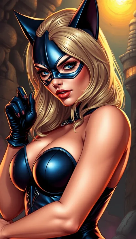 catwoman blonde