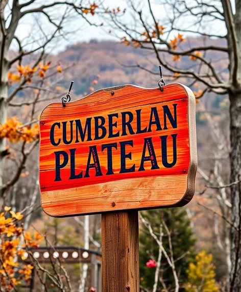 cumberland plateau georgia sign