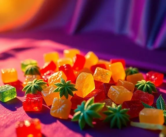 cannabis gummy product photography