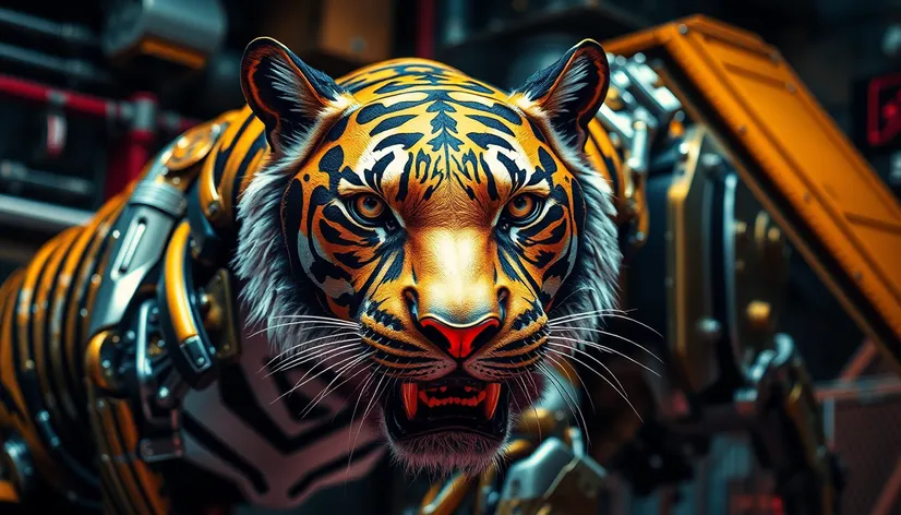 mechanical tiger