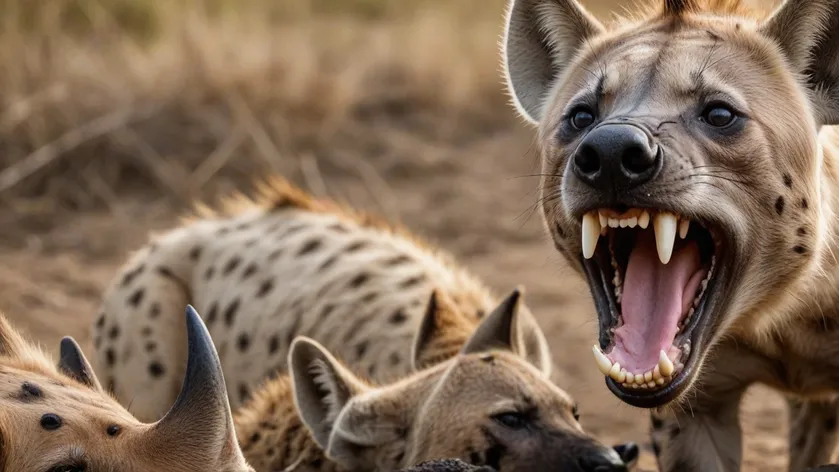 hyena teeth