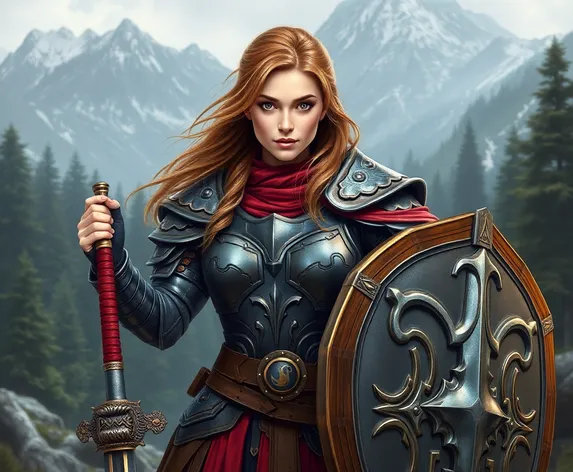 female warrior fantasy art