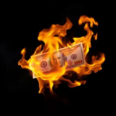 burning money