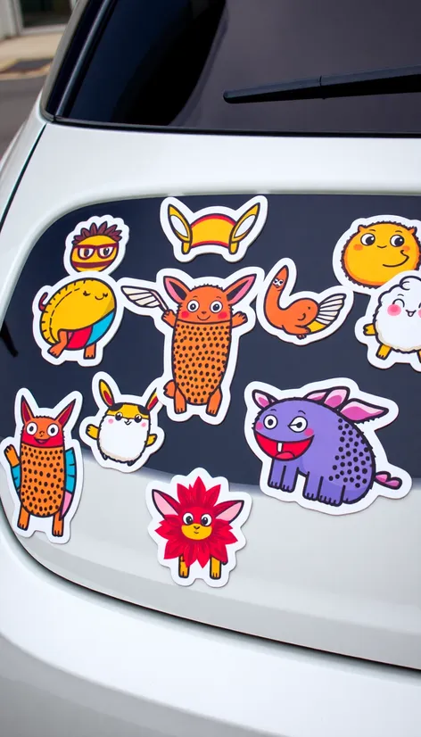 amusing car stickers