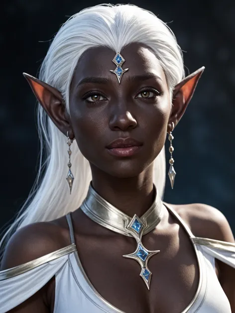 Fantasy dark skinned female