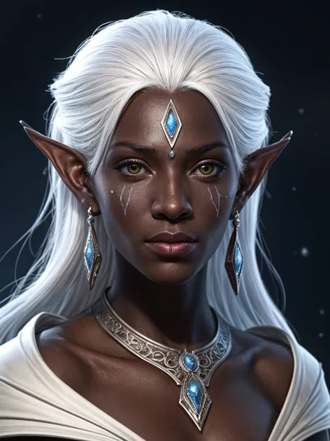 Fantasy dark skinned female