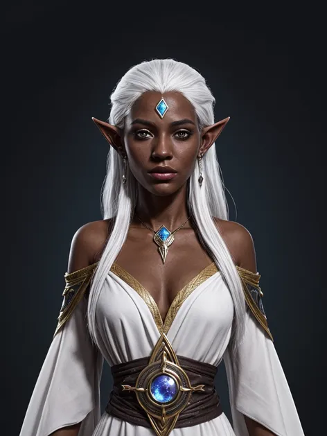 Fantasy dark skinned female