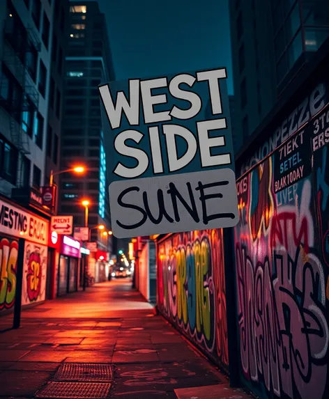 west side sign gang