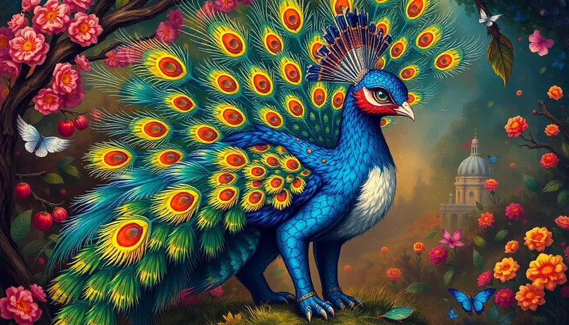 peacock cat